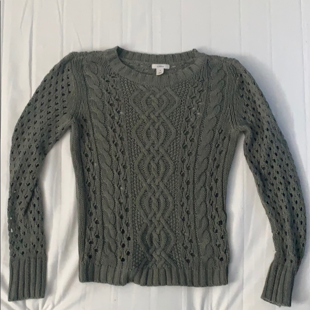 Caslon Cable Knit Sweater